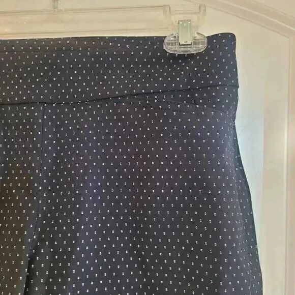 Hilary Radley Women's Navy/White Mini Polka-dot Shorts NEW - Picture 6 of 11